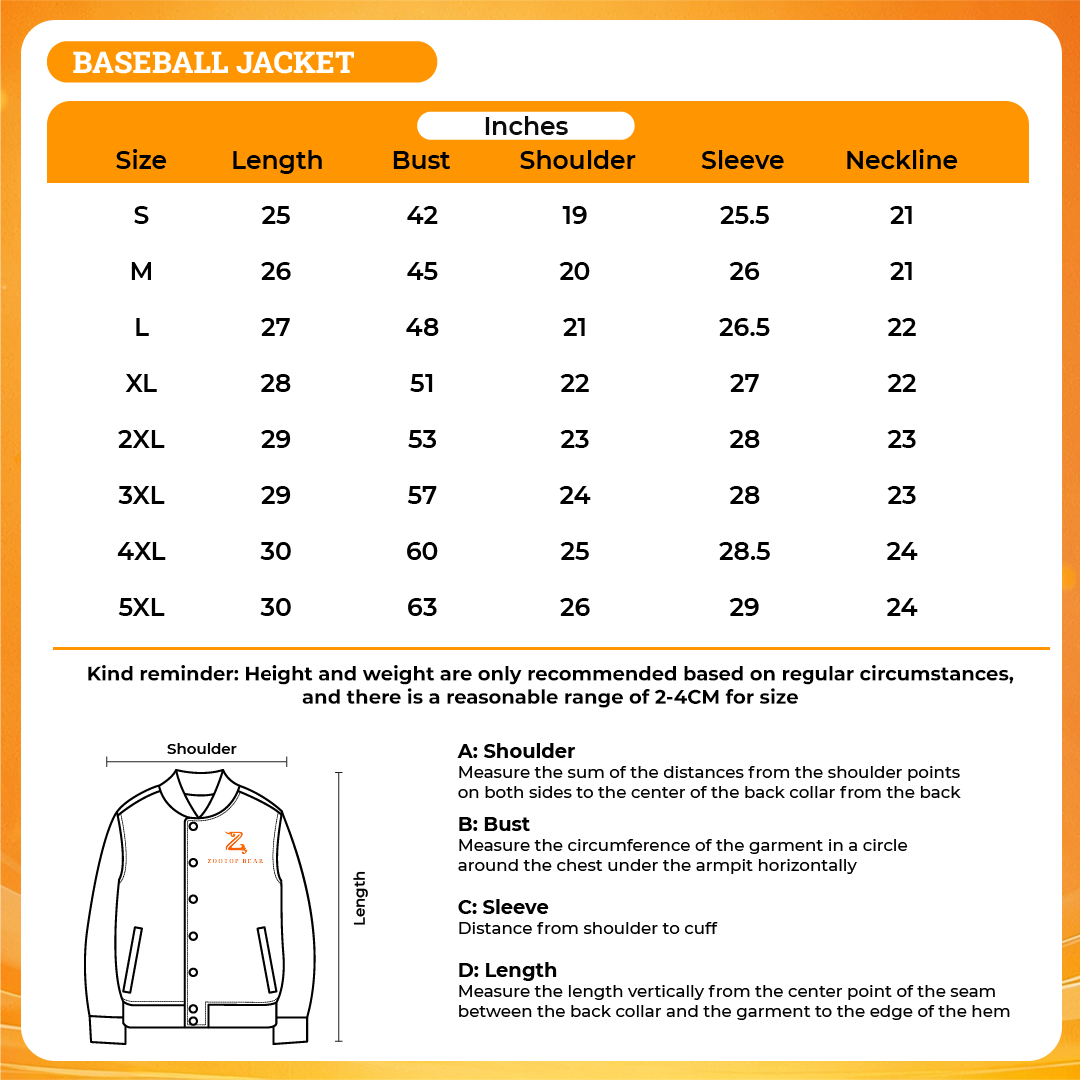 LIMITED EDITION UNISEX BASEBALL JACKET – URBAN STREET STYLE 04