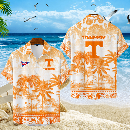 LIMITED EDITION - NEW CUSTOMIZED FBS01 TNV TENNESSEE VOLUNTEERS UNISEX HAWAIIAN SHIRT
