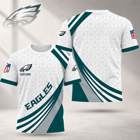 FLASH SALE - NEW CUSTOMIZED NFL02 PPE PHILADELPHIA EAGLES T-SHIRT, POLO SHIRT, ZIP POLO SHIRT, SWEATSHIRT, HOODIE & ZIP HOODIE