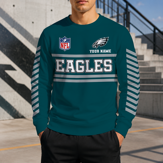 VIRAL EDITION - NEW CUSTOMIZED NFL02 PPE PHILADELPHIA EAGLES UNISEX SWEATSHIRT