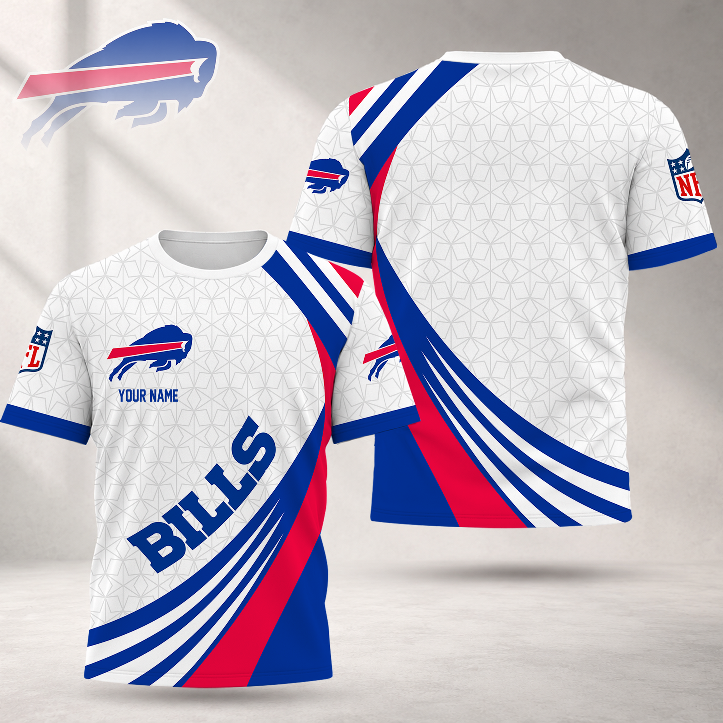 FLASH SALE - NEW CUSTOMIZED NFL03 BFB BUFFALO BILLS T-SHIRT, POLO SHIRT, ZIP POLO SHIRT, SWEATSHIRT, HOODIE & ZIP HOODIE