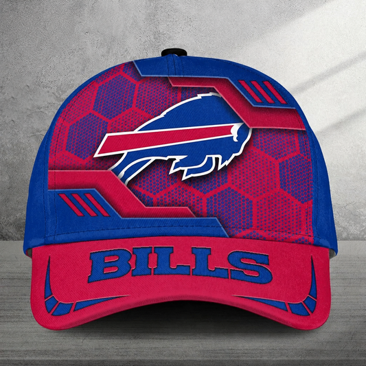 LIMITED EDITION - NEW CUSTOMIZED NFL03 BFB BUFFALO BILLS CLASSIC CAP