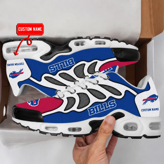 FLASH SALE - NEW CUSTOMIZED NFL03 BFB BUFFALO BILLS AIR MAX PLUS SNEAKERS