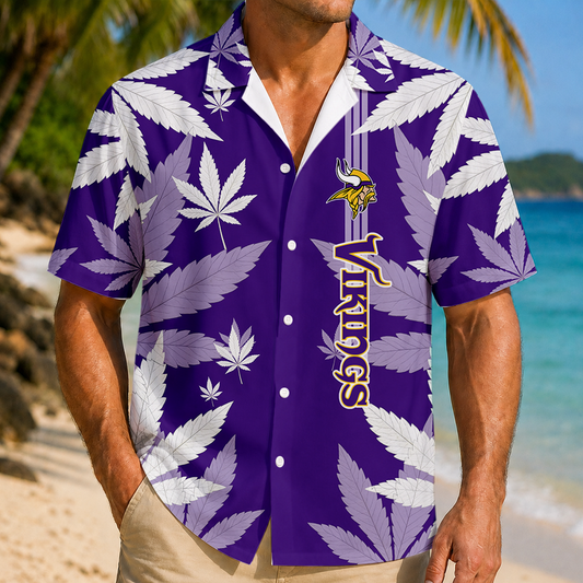 SPECIAL EDITION - NEW CUSTOMIZED NFL05 MVK MINNESOTA VIKINGS UNISEX HAWAIIAN SHIRT