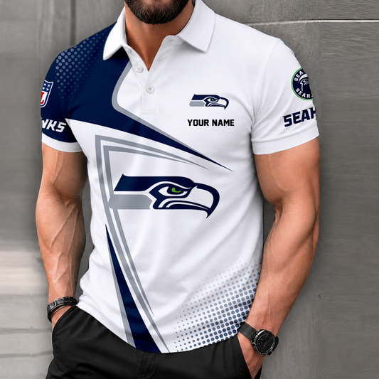 VIRAL EDITION - NEW CUSTOMIZED NFL06 SSH SEATTLE SEAHAWKS T-SHIRT, POLO SHIRT, ZIP POLO SHIRT, SWEATSHIRT, HOODIE & ZIP HOODIE