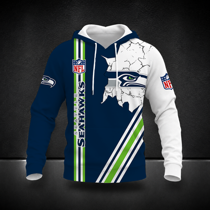 HOT DEAL- NEW CUSTOMIZED NFL06 SSH SEATTLE SEAHAWKS T-SHIRT, POLO SHIRT, ZIP POLO SHIRT, SWEATSHIRT, HOODIE & ZIP HOODIE