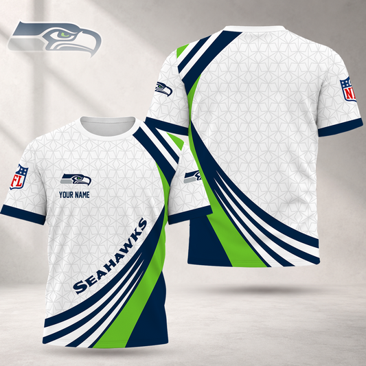 FLASH SALE - NEW CUSTOMIZED NFL06 SSH SEATTLE SEAHAWKS T-SHIRT, POLO SHIRT, ZIP POLO SHIRT, SWEATSHIRT, HOODIE & ZIP HOODIE
