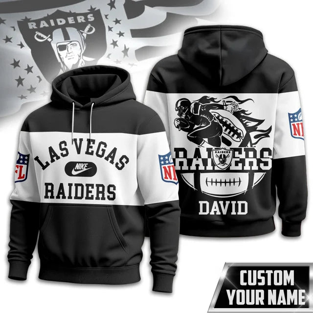 MEGA SALE - NEW CUSTOMIZED NFL07 LVR LAS VEGAS RAIDERS UNISEX T-SHIRT, POLO & HOODIE