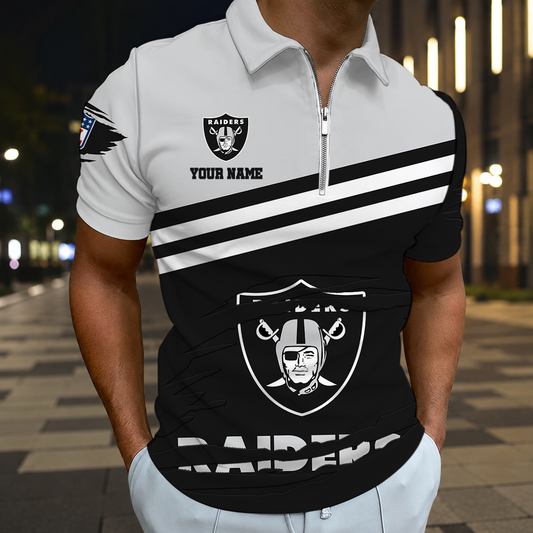 VIRAL EDITION - NEW CUSTOMIZED NFL07 LVR LAS VEGAS RAIDERS T-SHIRT, POLO SHIRT, ZIP POLO SHIRT, SWEATSHIRT, HOODIE & ZIP HOODIE