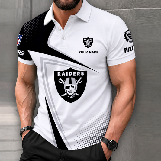 VIRAL EDITION - NEW CUSTOMIZED NFL07 LVR LAS VEGAS RAIDERS T-SHIRT, POLO SHIRT, ZIP POLO SHIRT, SWEATSHIRT, HOODIE & ZIP HOODIE