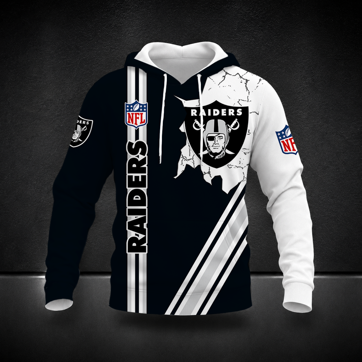 HOT DEAL- NEW CUSTOMIZED NFL07 LVR LAS VEGAS RAIDERS T-SHIRT, POLO SHIRT, ZIP POLO SHIRT, SWEATSHIRT, HOODIE & ZIP HOODIE