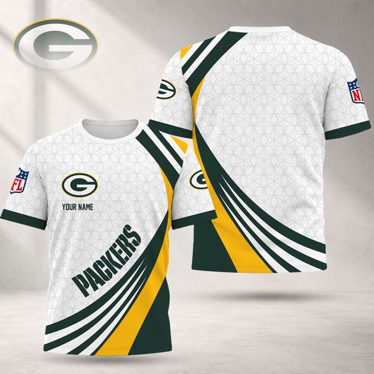 FLASH SALE - NEW CUSTOMIZED NFL08 GBP GREEN BAY PACKERS T-SHIRT, POLO SHIRT, ZIP POLO SHIRT, SWEATSHIRT, HOODIE & ZIP HOODIE
