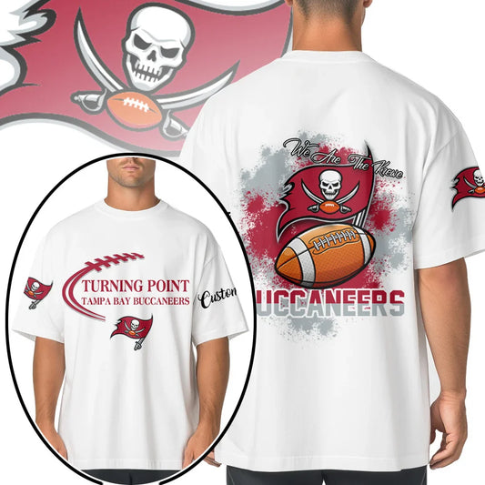 VIRAL EDITION - NEW CUSTOMIZED NFL10 TBB TAMPA BAY BUCCANEERS POLO SHIRT, ZIP POLO SHIRT & T-SHIRTS
