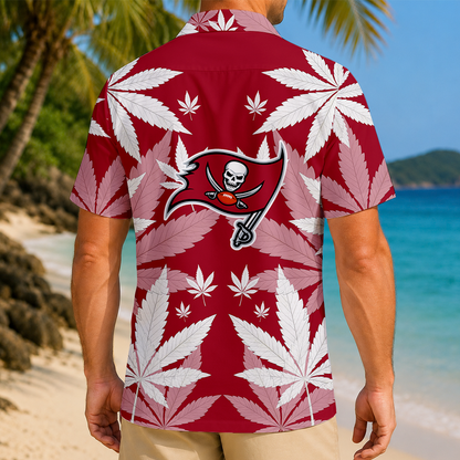 SPECIAL EDITION - NEW CUSTOMIZED NFL10 TBB TAMPA BAY BUCCANEERS UNISEX HAWAIIAN SHIRT
