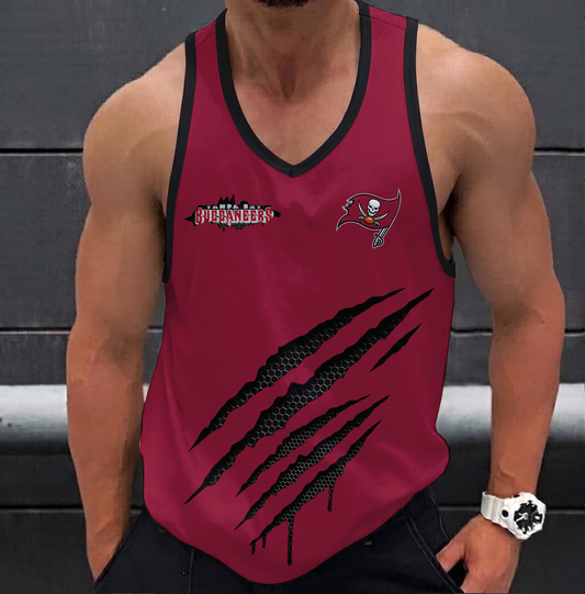 FINAL SALE - NEW CUSTOMIZED NFL10 TBB TAMPA BAY BUCCANEERS UNISEX TANK TOP