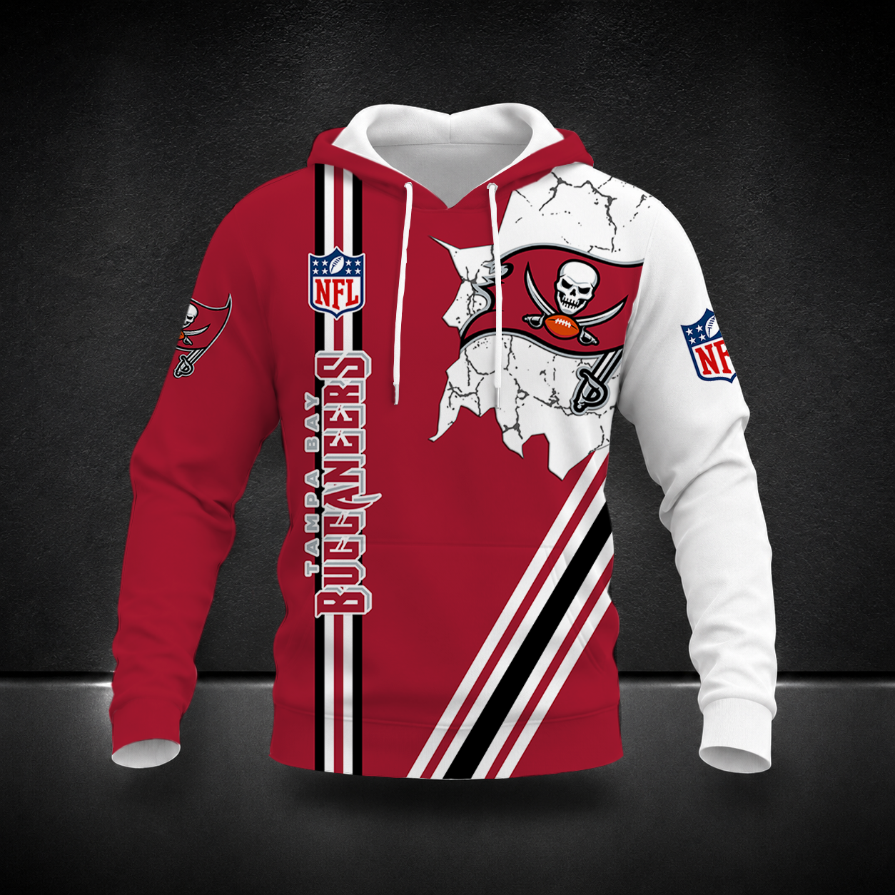 HOT DEAL- NEW CUSTOMIZED NFL10 TBB TAMPA BAY BUCCANEERS T-SHIRT, POLO SHIRT, ZIP POLO SHIRT, SWEATSHIRT, HOODIE & ZIP HOODIE