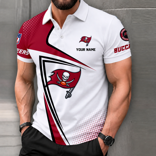 VIRAL EDITION - NEW CUSTOMIZED NFL10 TBB TAMPA BAY BUCCANEERS T-SHIRT, POLO SHIRT, ZIP POLO SHIRT, SWEATSHIRT, HOODIE & ZIP HOODIE