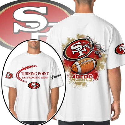 VIRAL EDITION - NEW CUSTOMIZED NFL11 SF49 SAN FRANCISCO 49ERS POLO SHIRT, ZIP POLO SHIRT & T-SHIRTS