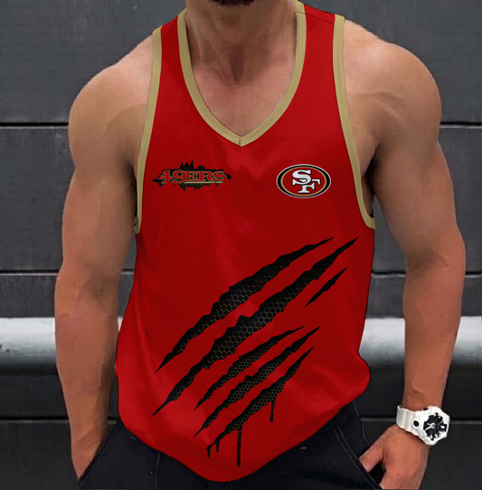 FINAL SALE - NEW CUSTOMIZED NFL11 SF49 SAN FRANCISCO 49ERS UNISEX TANK TOP