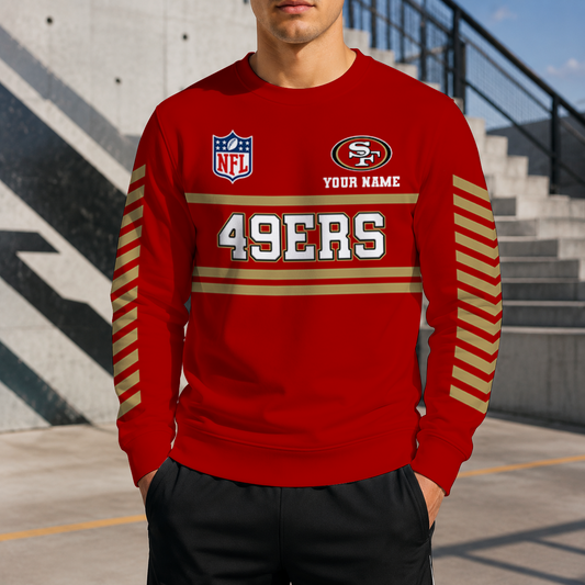 VIRAL EDITION - NEW CUSTOMIZED NFL11 SF49 SAN FRANCISCO 49ERS UNISEX SWEATSHIRT