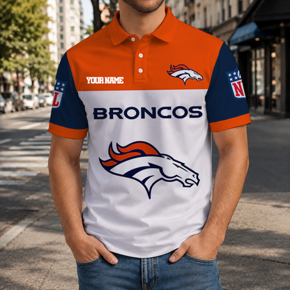 EXCLUSIVE  EDITION - NEW CUSTOMIZED NFL13 DVB DENVER BRONCOS T-SHIRT, POLO SHIRT, ZIP POLO SHIRT, SWEATSHIRT, HOODIE & ZIP HOODIE