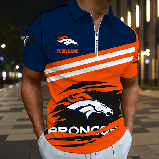 VIRAL EDITION - NEW CUSTOMIZED NFL13 DVB DENVER BRONCOS T-SHIRT, POLO SHIRT, ZIP POLO SHIRT, SWEATSHIRT, HOODIE & ZIP HOODIE