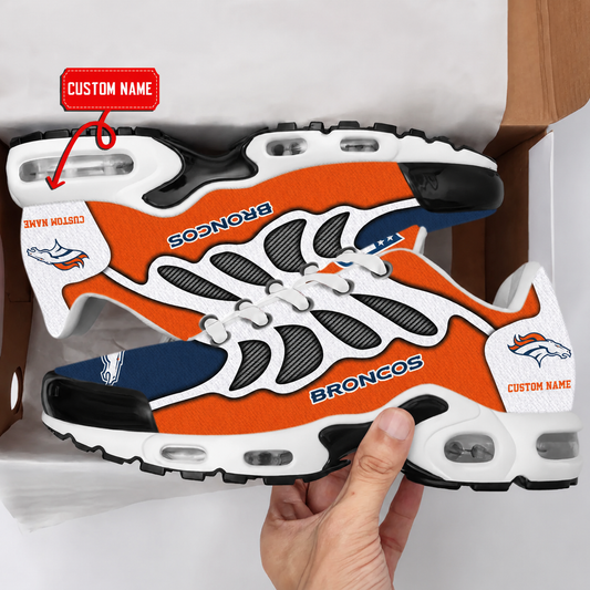 FLASH SALE - NEW CUSTOMIZED NFL13 DVB DENVER BRONCOS AIR MAX PLUS SNEAKERS