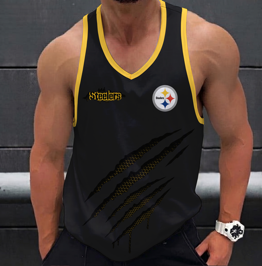 FINAL SALE - NEW CUSTOMIZED NFL14 PSB PITTSBURGH STEELERS UNISEX TANK TOP