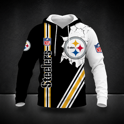 HOT DEAL- NEW CUSTOMIZED NFL14 PSB PITTSBURGH STEELERS T-SHIRT, POLO SHIRT, ZIP POLO SHIRT, SWEATSHIRT, HOODIE & ZIP HOODIE