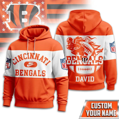 MEGA SALE - NEW CUSTOMIZED NFL16 CCB CINCINNATI BENGALS UNISEX T-SHIRT, POLO & HOODIE