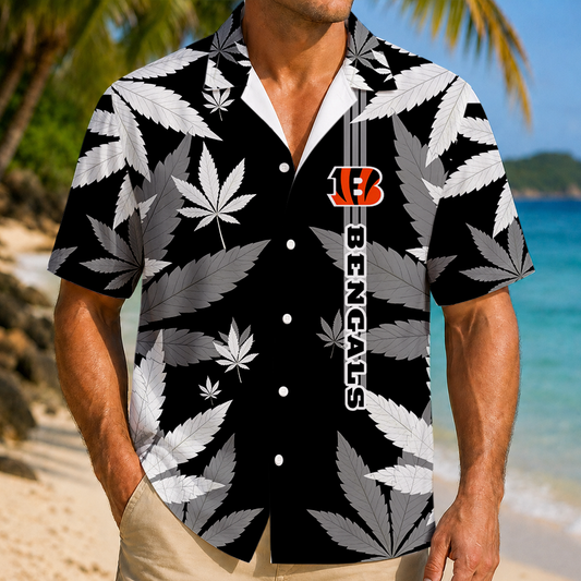 SPECIAL EDITION - NEW CUSTOMIZED NFL16 CCB CINCINNATI BENGALS UNISEX HAWAIIAN SHIRT