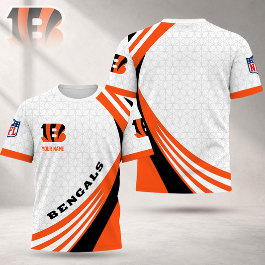 FLASH SALE - NEW CUSTOMIZED NFL16 CCB CINCINNATI BENGALS T-SHIRT, POLO SHIRT, ZIP POLO SHIRT, SWEATSHIRT, HOODIE & ZIP HOODIE