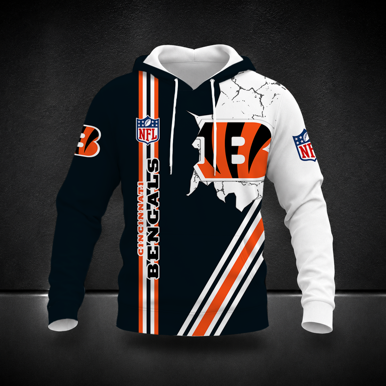 HOT DEAL- NEW CUSTOMIZED NFL16 CCB CINCINNATI BENGALS T-SHIRT, POLO SHIRT, ZIP POLO SHIRT, SWEATSHIRT, HOODIE & ZIP HOODIE