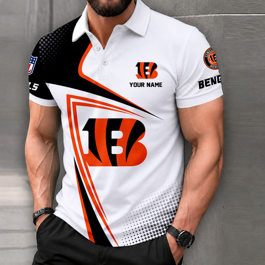 VIRAL EDITION - NEW CUSTOMIZED NFL16 CCB CINCINNATI BENGALS T-SHIRT, POLO SHIRT, ZIP POLO SHIRT, SWEATSHIRT, HOODIE & ZIP HOODIE