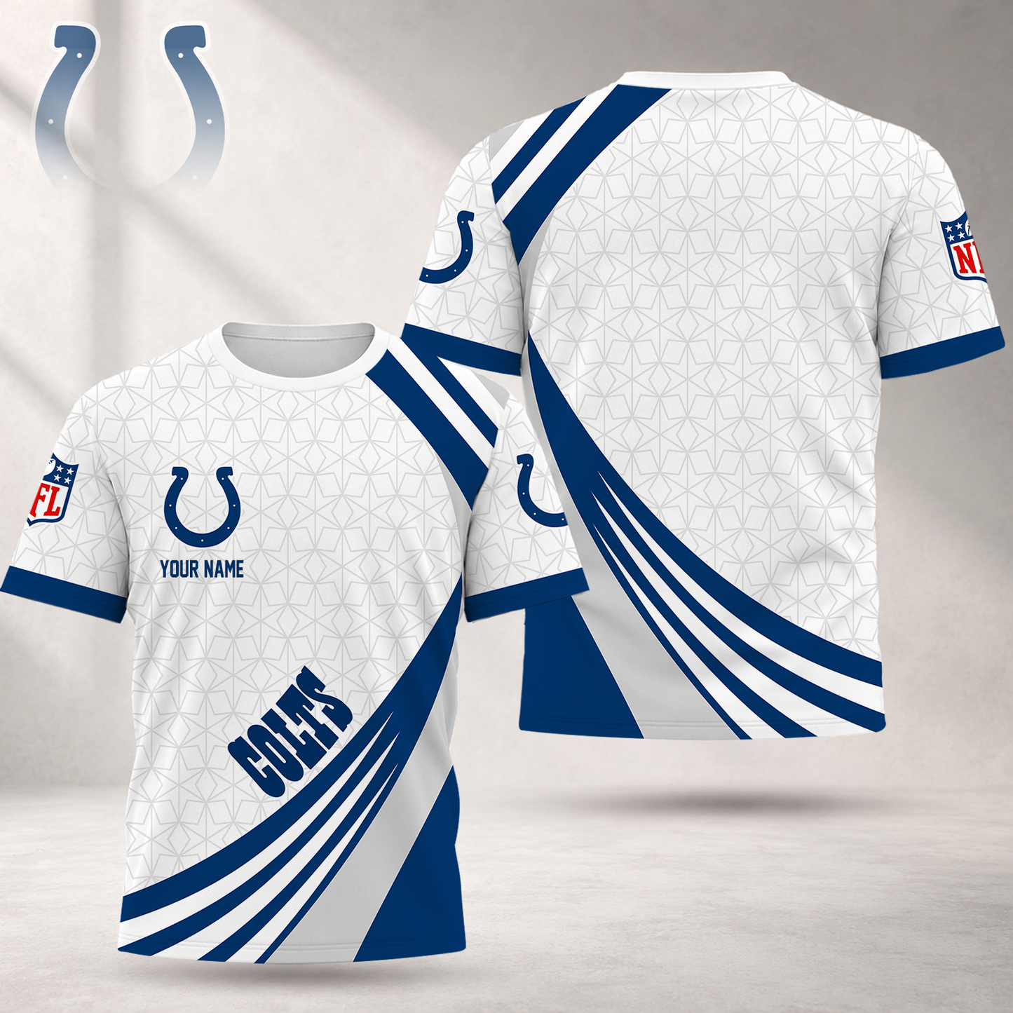 FLASH SALE - NEW CUSTOMIZED NFL17 IDC INDIANAPOLIS COLTS T-SHIRT, POLO SHIRT, ZIP POLO SHIRT, SWEATSHIRT, HOODIE & ZIP HOODIE