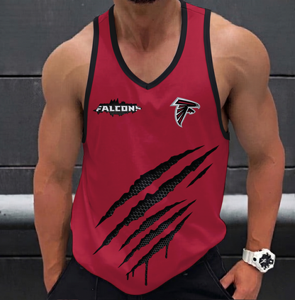FINAL SALE - NEW CUSTOMIZED NFL18 ATF ATLANTA FALCONS UNISEX TANK TOP