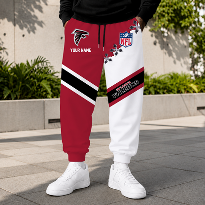 EXCLUSIVE EDITION - NEW CUSTOMIZED NFL18 ATF ATLANTA FALCONS SWEATPANTS