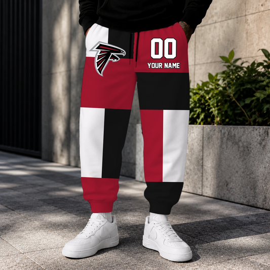 ELITE EDITION - NEW CUSTOMIZED NFL18 ATF ATLANTA FALCONS SWEATPANTS
