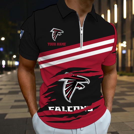 VIRAL EDITION - NEW CUSTOMIZED NFL18 ATF ATLANTA FALCONS T-SHIRT, POLO SHIRT, ZIP POLO SHIRT, SWEATSHIRT, HOODIE & ZIP HOODIE