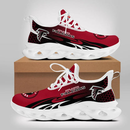 LIMITED EDITION - NEW CUSTOMIZED NFL18 ATF ATLANTA FALCONS UNISEX MAX SOUL SHOES