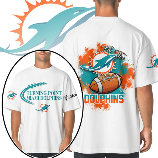 VIRAL EDITION - NEW CUSTOMIZED NFL19 MDP MIAMI DOLPHINS POLO SHIRT, ZIP POLO SHIRT & T-SHIRTS