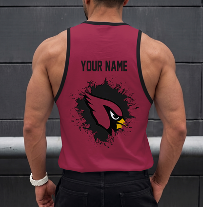 FINAL SALE - NEW CUSTOMIZED NFL20 ARC ARIZONA CARDINALS UNISEX TANK TOP