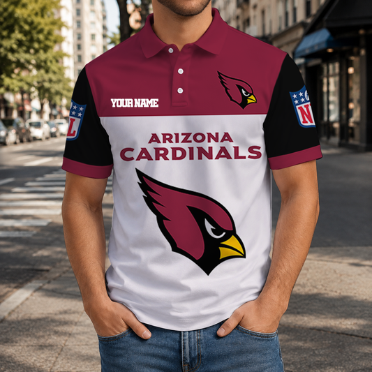 EXCLUSIVE  EDITION - NEW CUSTOMIZED NFL20 ARC ARIZONA CARDINALS T-SHIRT, POLO SHIRT, ZIP POLO SHIRT, SWEATSHIRT, HOODIE & ZIP HOODIE