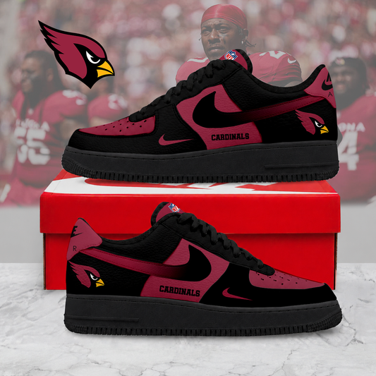 LIMITED EDITION - NEW CUSTOMIZED NFL20 ARC AR CARDINALS AF1 SNEAKERS