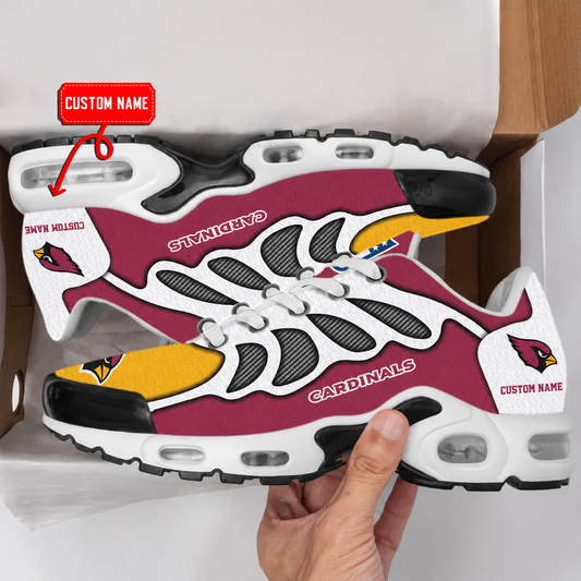 FLASH SALE - NEW CUSTOMIZED NFL20 ARC ARIZONA CARDINALS AIR MAX PLUS SNEAKERS