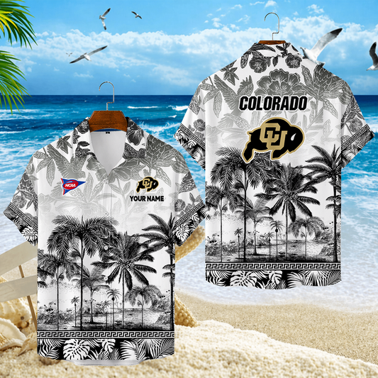 LIMITED EDITION - NEW CUSTOMIZED FBS20 CRB COLORADO BUFFALOES UNISEX HAWAIIAN SHIRT