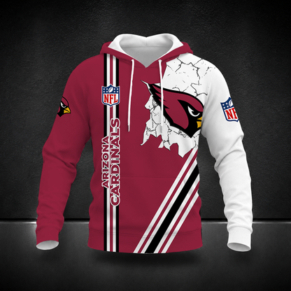 HOT DEAL- NEW CUSTOMIZED NFL20 ARC ARIZONA CARDINALS T-SHIRT, POLO SHIRT, ZIP POLO SHIRT, SWEATSHIRT, HOODIE & ZIP HOODIE