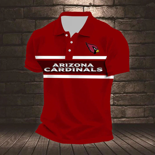 ELITE EDITION - NEW CUSTOMIZED NFL20 ARC ARIZONA CARDINALS POLO SHIRT, ZIP POLO SHIRT & T-SHIRTS