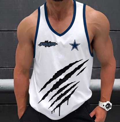 FINAL SALE - NEW CUSTOMIZED NFL21 DCB DALLAS COWBOYS UNISEX TANK TOP