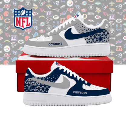 FLASH SALE - NEW CUSTOMIZED NFL21 DCB DALLAS COWBOYS AF1 SHOES